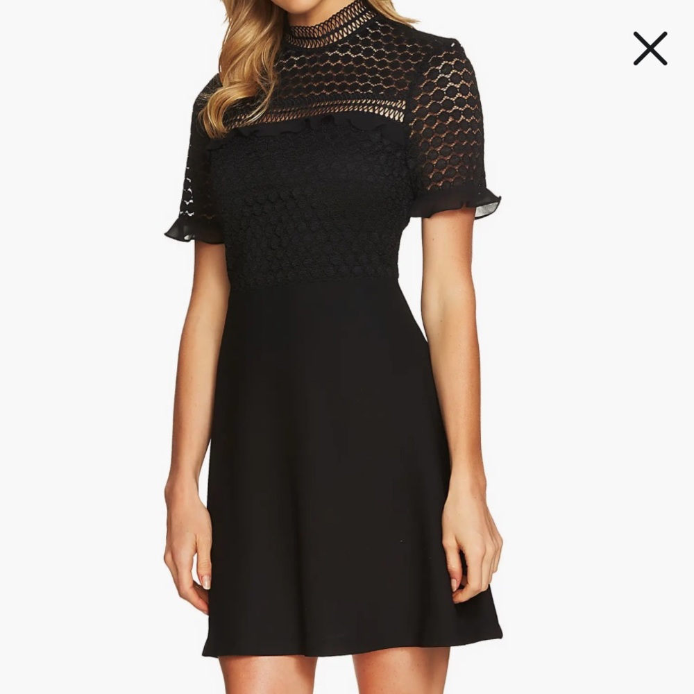 Lillian Lace Fit & Flare Dress size XS